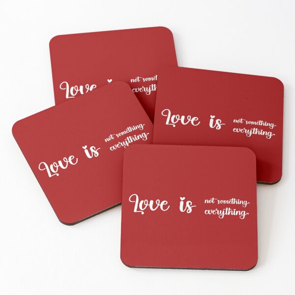 Item preview, Love is not something. Love is everything., Unique designed and sold by villacreativa.