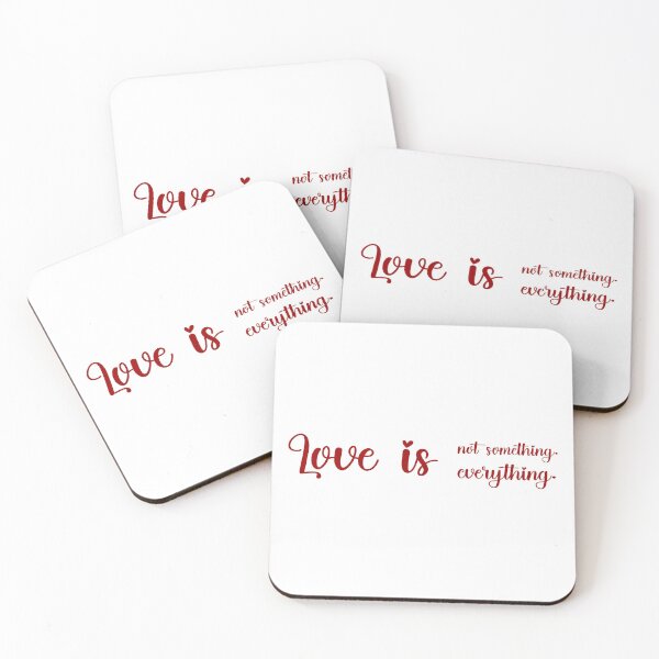 Item preview, Love is not something. Love is everything., Unique designed and sold by villacreativa.
