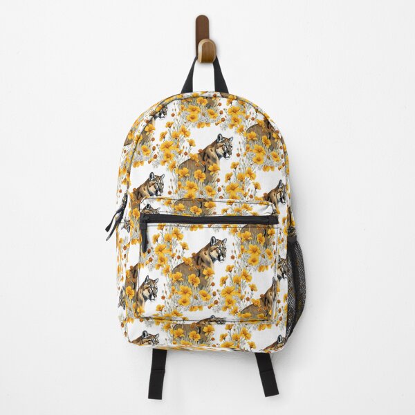 Item preview, The Florida Panther Side View with Coreopsis Border designed and sold by taiche.