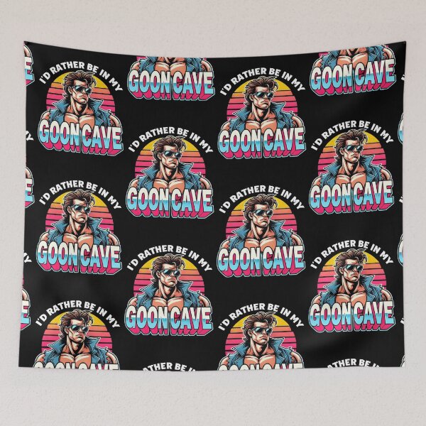Item preview, I'd rather be in my goon cave meme designed and sold by Captain-Jackson.