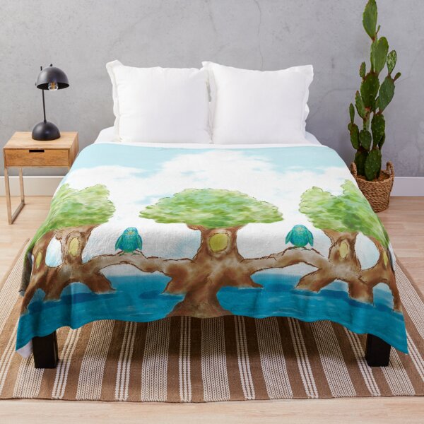 Item preview, Unique tree house and birds PT6  designed and sold by greenPQBstudio.