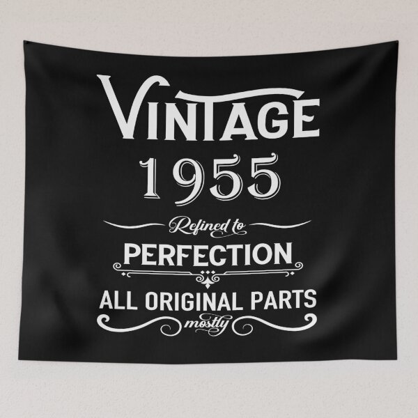 Item preview, Vintage 1955 birthday born in 1955 birth year 70th birthday gift designed and sold by Alexaltay.