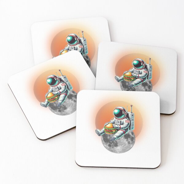 Item preview, Astronaut on the Moon: Vibrant Graphics Full of Positive Energy! designed and sold by MiszungART.