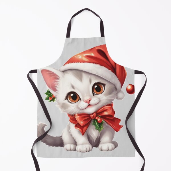 Item preview, Adorable Christmas Kitten designed and sold by Izabela Włodarczyk.