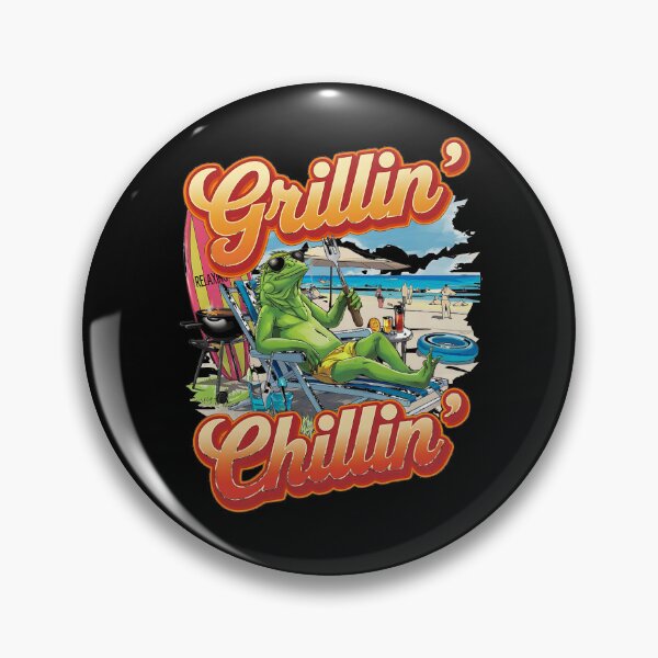 Item preview, Grillin chillin - Serial griller - BBQ party - Smokin'good times - Fire up - The grillmaster - Grill and chill - Time to grill designed and sold by JansenGS.