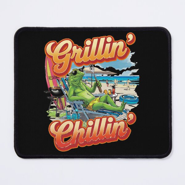 Item preview, Grillin chillin - Serial griller - BBQ party - Smokin'good times - Fire up - The grillmaster - Grill and chill - Time to grill designed and sold by JansenGS.