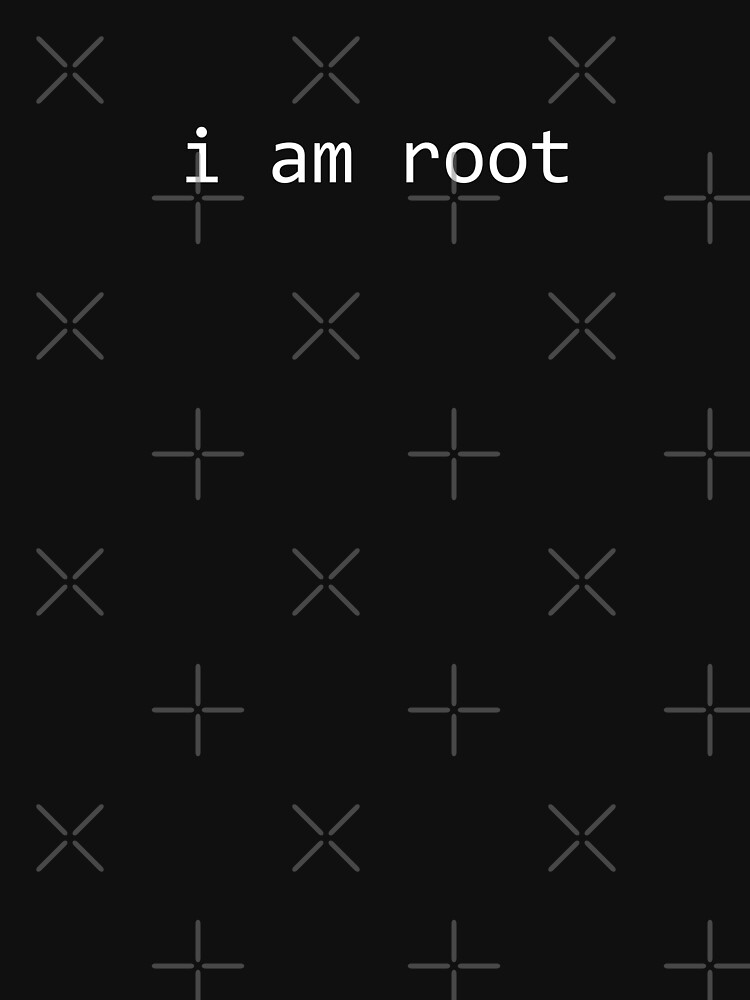 Thumbnail 7 of 7, Classic T-Shirt, i am root designed and sold by unrealindeed.