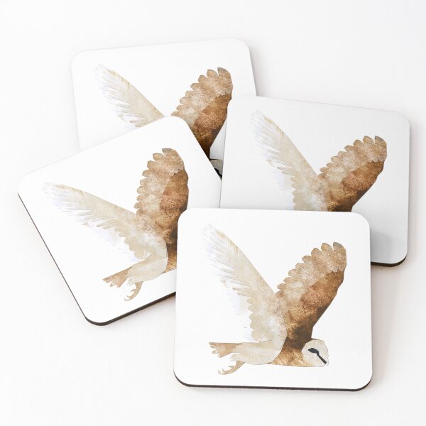 Item preview, Barn owl (Flying) designed and sold by BabbanGaelg.