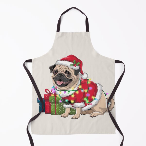 Item preview, Santa Pug designed and sold by Izabela Włodarczyk.