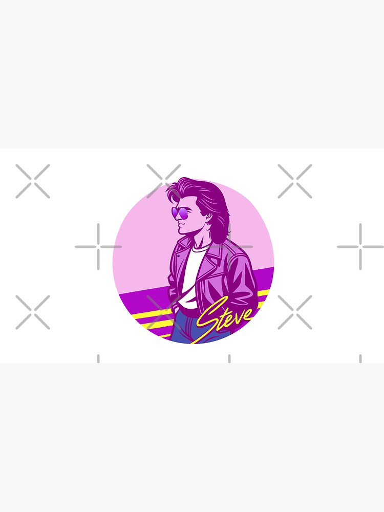 Thumbnail 7 of 7, Cap, Stranger Things Steve harrington designed and sold by timegraf.