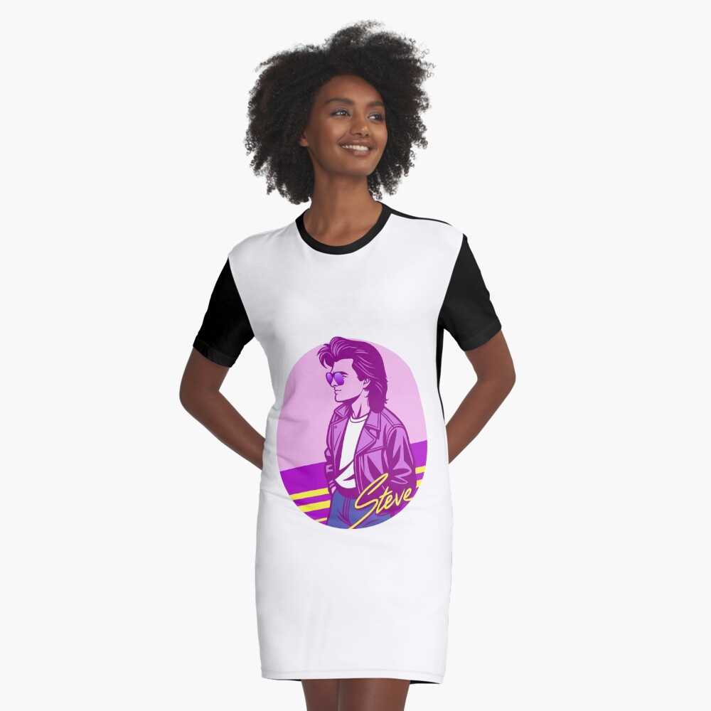 Item preview, Graphic T-Shirt Dress designed and sold by timegraf.