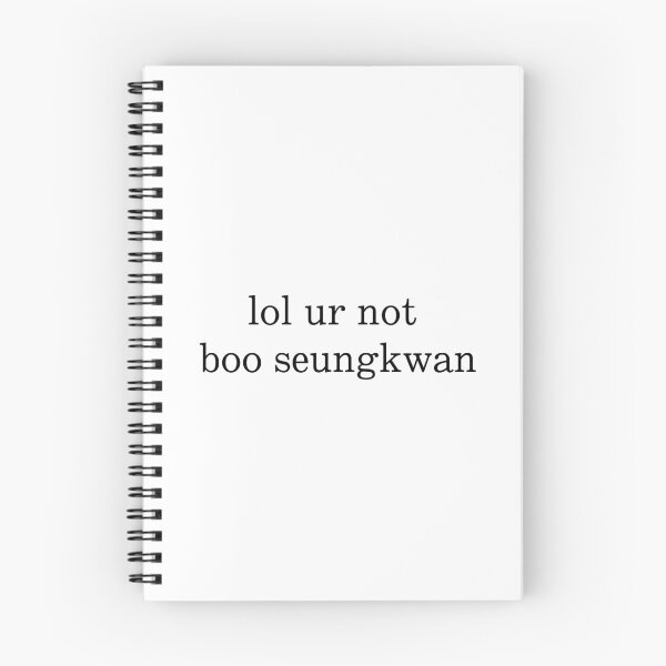 Item preview, lol ur not boo seungkwan designed and sold by dinorrilla.