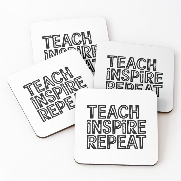 Item preview, teach inspire repeat Teaching Superpower  designed and sold by bukajart.