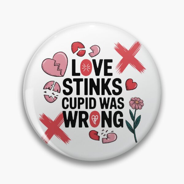 Item preview, Love Stinks - Cupid Was Wrong designed and sold by sabily.