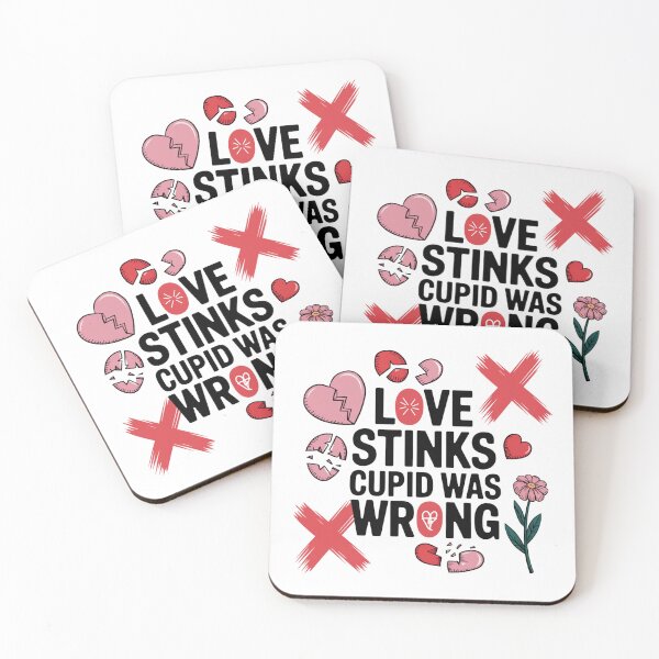 Item preview, Love Stinks - Cupid Was Wrong designed and sold by sabily.