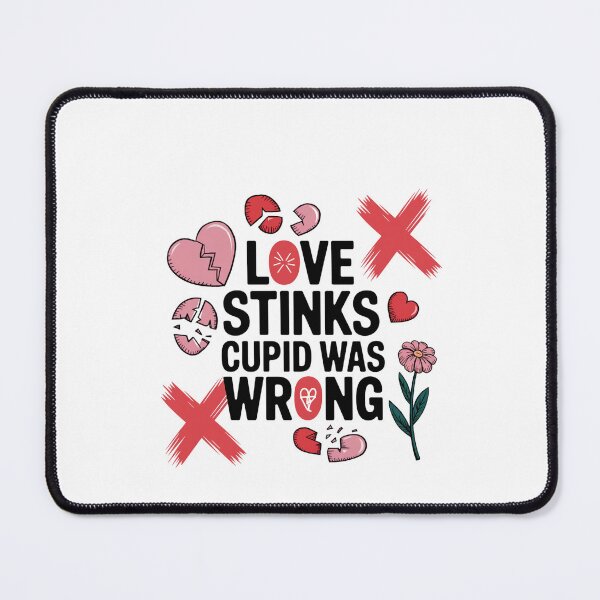 Item preview, Love Stinks - Cupid Was Wrong designed and sold by sabily.