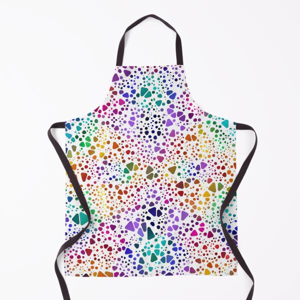 Item preview, 45 mini round triangles rainbow pattern designed and sold by nogamax.