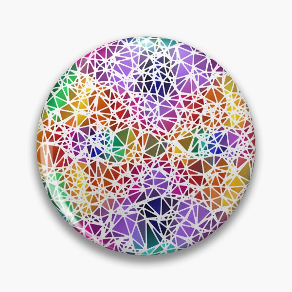 Item preview, 45 round triangles rainbow pattern designed and sold by nogamax.