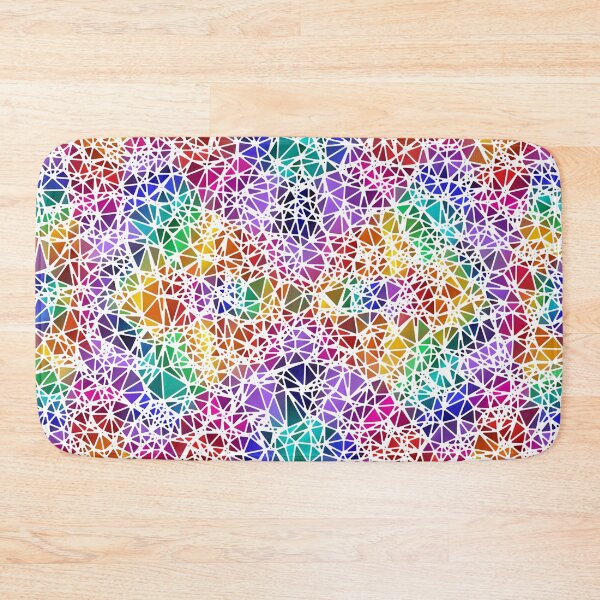 Item preview, 45 round triangles rainbow pattern designed and sold by nogamax.