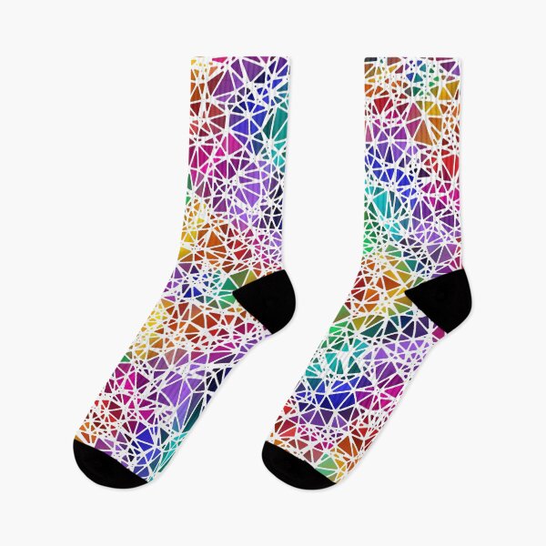 Item preview, 45 round triangles rainbow pattern designed and sold by nogamax.