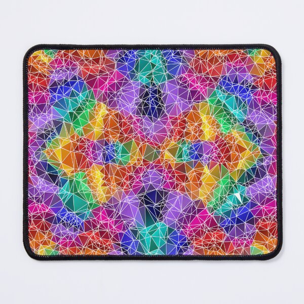 Item preview, 45 triangles rainbow pattern designed and sold by nogamax.