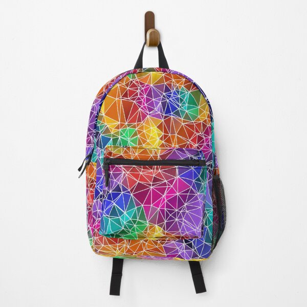 Item preview, 45 triangles rainbow pattern designed and sold by nogamax.