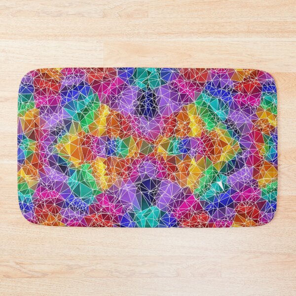Item preview, 45 triangles rainbow pattern designed and sold by nogamax.