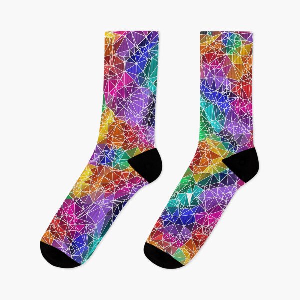 Item preview, 45 triangles rainbow pattern designed and sold by nogamax.