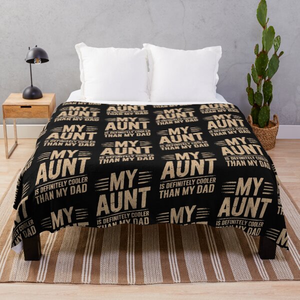 Item preview, Modern Trendy My Aunt Is Definitely Cooler Than My Dad designed and sold by SOUFIANE1991.
