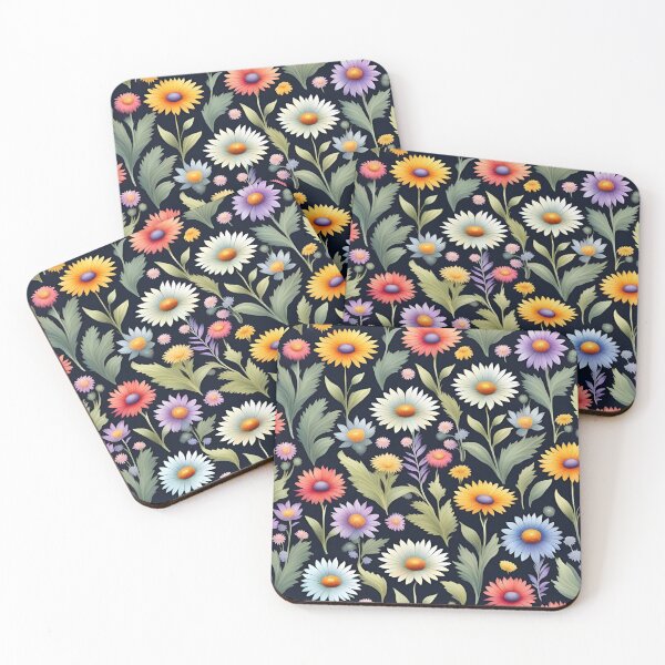 Item preview, Jagged Flowers designed and sold by Bradley-Designs.