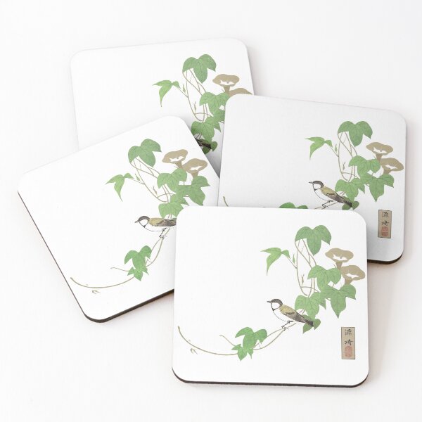 Item preview, Digitally Redesigned Japanese Bird Print designed and sold by neftee.