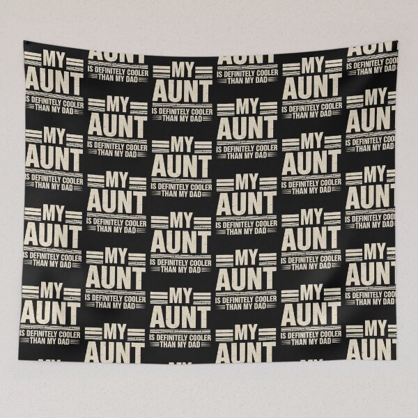Item preview,  Modern Trendy My Aunt Is Definitely Cooler Than My Dad designed and sold by SOUFIANE1991.