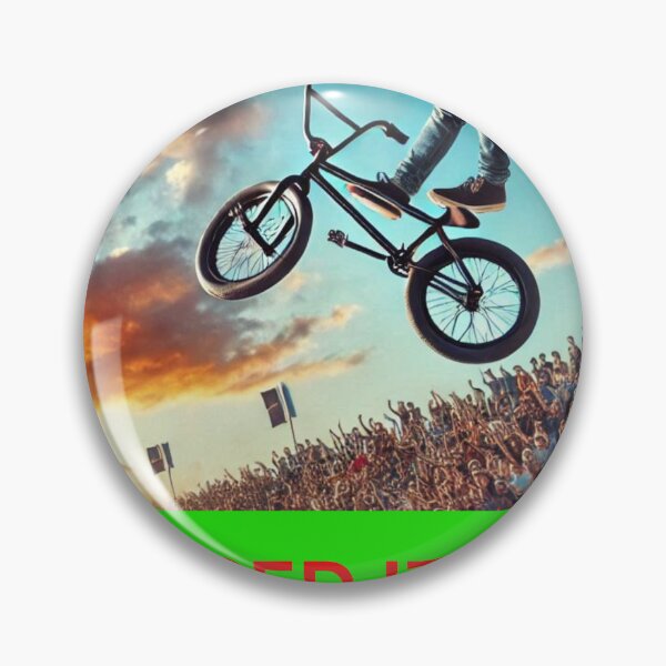 Item preview, Un ciclista de BMX en el aire designed and sold by me-me-me74.