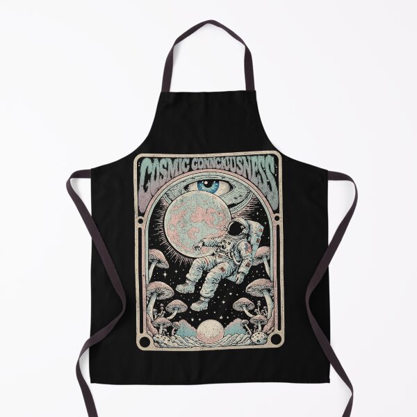 Item preview, Cosmic Consciousness Astronaut Psychedelic Space Art designed and sold by Mystikos Art.