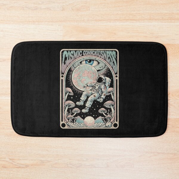 Item preview, Cosmic Consciousness Astronaut Psychedelic Space Art designed and sold by Mystikos Art.