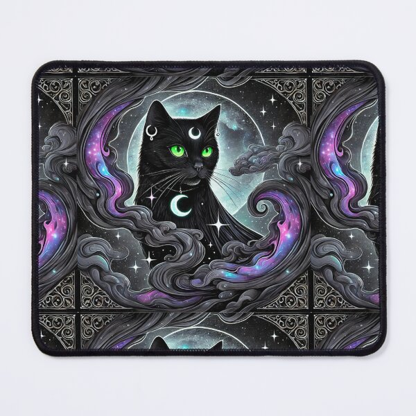 Item preview, Gorgeous Beatiful Perfect Nyx Celestial Protector Black Cat designed and sold by Meta2Physical.