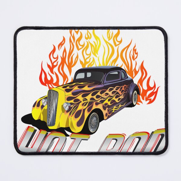 Item preview, hot rod logo american car vintage muscle flame fire designed and sold by Achille3777.