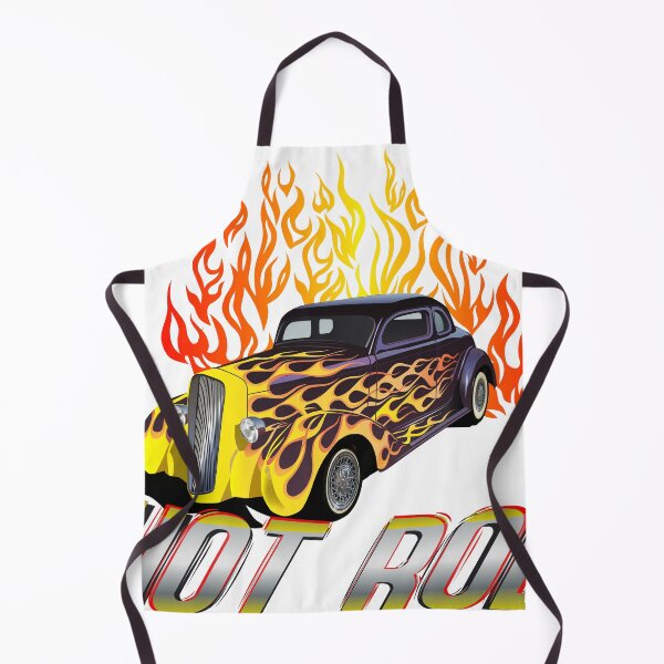 Item preview, hot rod logo american car vintage muscle flame fire designed and sold by Achille3777.