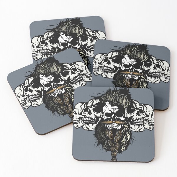 Item preview, hipster skull designed and sold by Achille3777.
