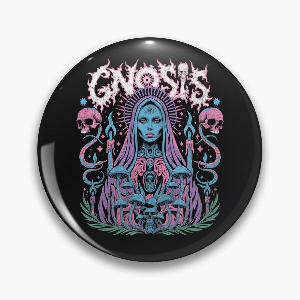 Item preview, Gnosis Mary Magdalene Dark Mystic Gnostic Art designed and sold by Mystikos Art.