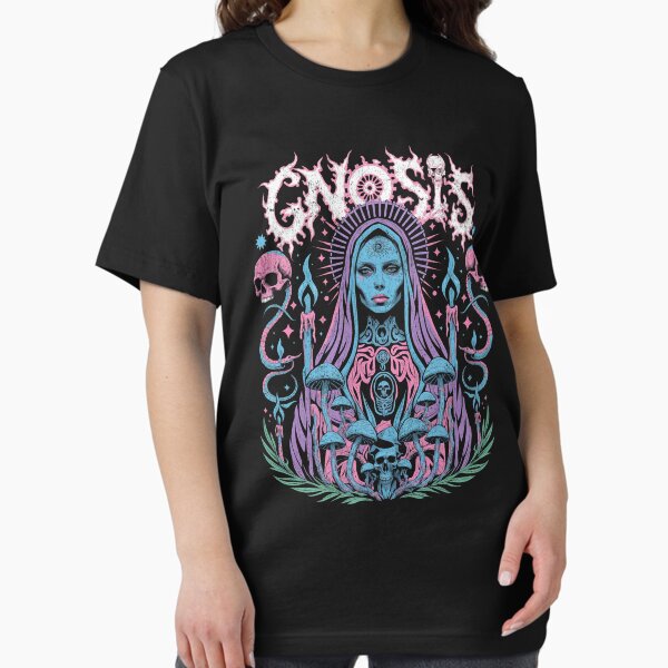 Item preview, Gnose Marie Madeleine Art mystique gnostique sombre designed and sold by Mystikos Art.