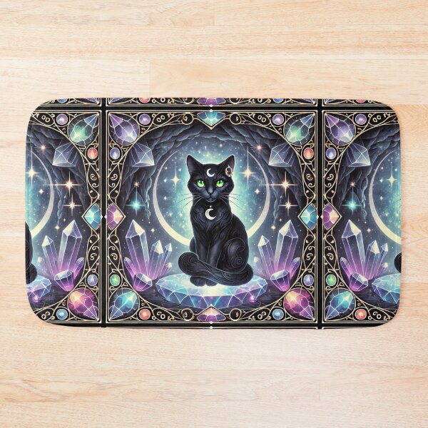 Item preview, Nyx The Celestial Enchantress Black Cat designed and sold by Meta2Physical.