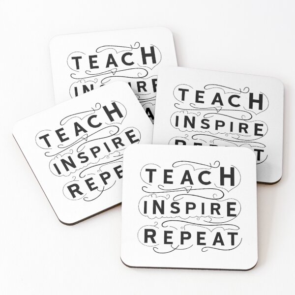 Item preview, Teach Repeat Inspire Legendary Educator Ready for School designed and sold by bukajart.