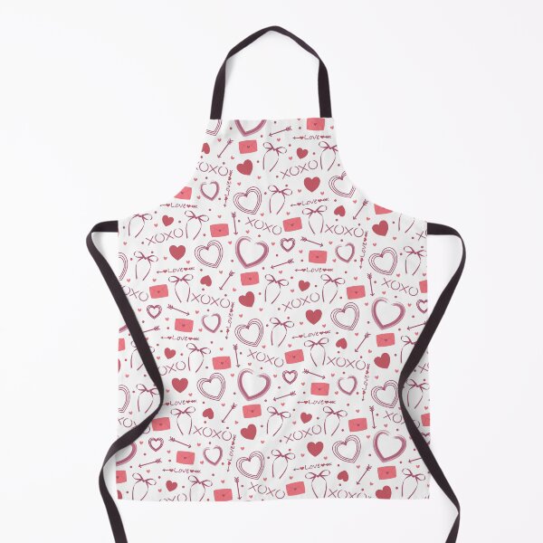Item preview, Romantic Valentine Day Love Pattern White & Pink designed and sold by CarolineRowland.