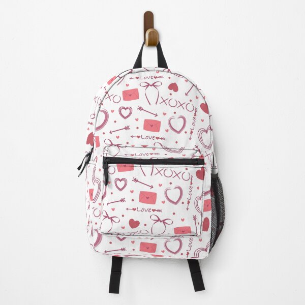 Item preview, Romantic Valentine Day Love Pattern White & Pink designed and sold by CJ Creations.