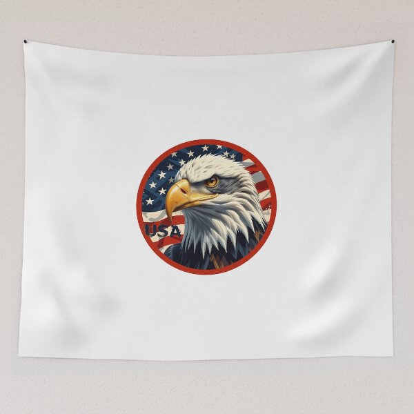 Item preview, angry eagle, American eagle, USA eagle, eagle logo, america design, eagle design, american logo, mean eagle designed and sold by SavageLegion.