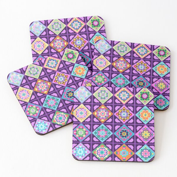 Item preview, Seamless colourful modern geometric Dimond Design designed and sold by Meemaart.