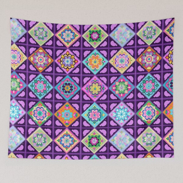 Item preview, Seamless colourful modern geometric Dimond Design designed and sold by Meemaart.