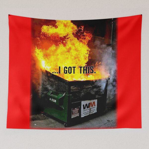 Item preview, Dumpster Fire - I Got This designed and sold by racecar32.