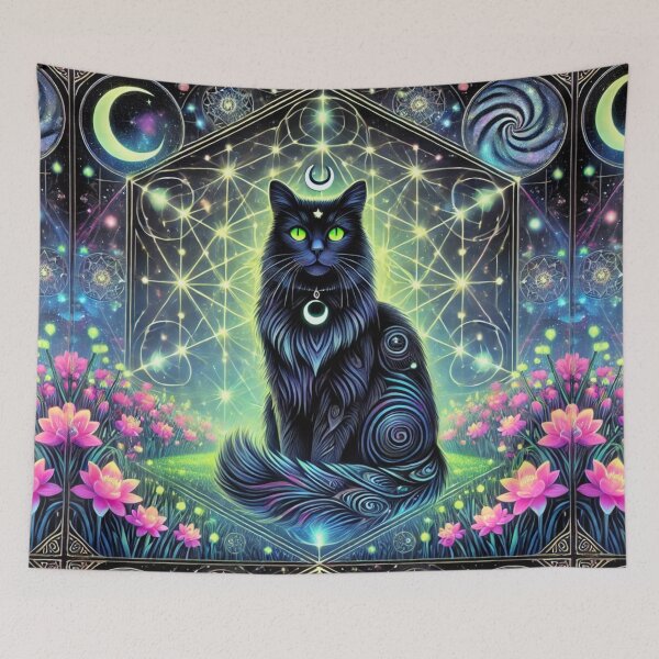 Item preview, Nyx in the Celestial Blossoming Flower Garden designed and sold by Meta2Physical.